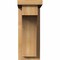 Ekena Millwork Huntington Smooth Corbel w/Backplate, Western Red Cedar, 5 1/2"W x 10"D x 14"H COR06X10X14HUN01SWR - alternate 2